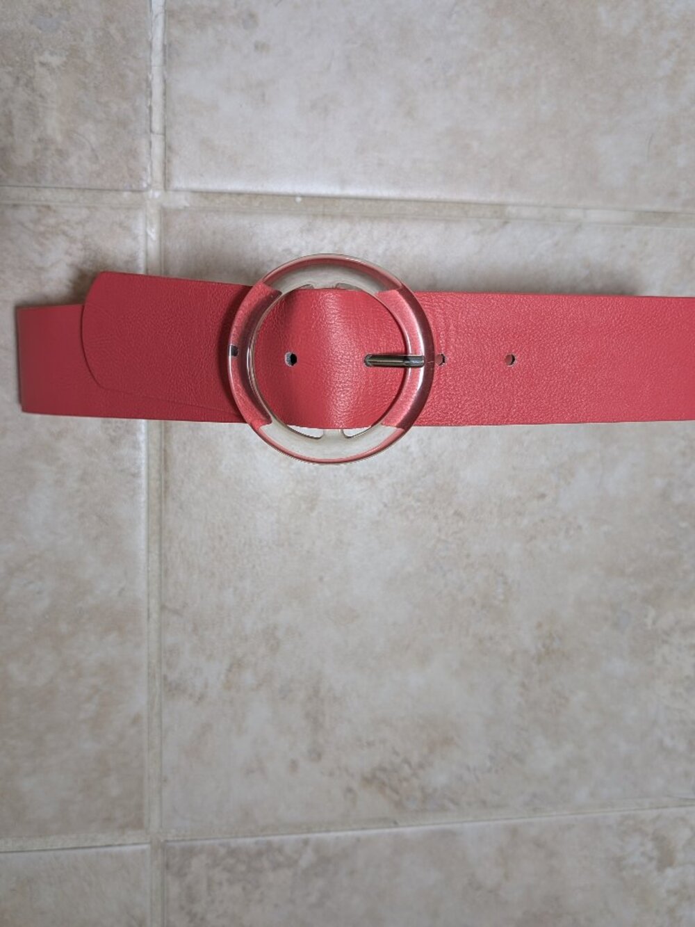 Hot pink belt